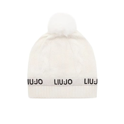 Liu Jo Sport Czapka | z dodatkiem wełny ze sklepu Gomez Fashion Store w kategorii Czapki zimowe damskie - zdjęcie 184966555