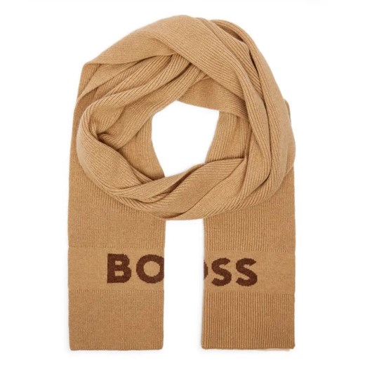 BOSS BLACK Szal Elio | z dodatkiem wełny i kaszmiru ze sklepu Gomez Fashion Store w kategorii Szaliki męskie - zdjęcie 184967448