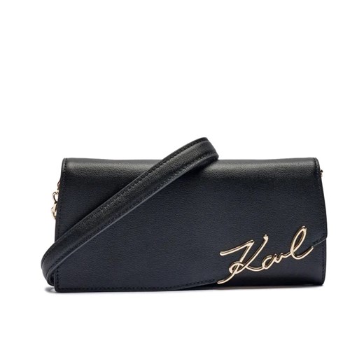 Karl Lagerfeld Skórzana kopertówka/portfel K/SIGNATURE C ze sklepu Gomez Fashion Store w kategorii Portfele damskie - zdjęcie 184968257