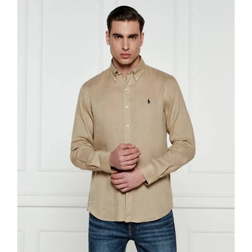 POLO RALPH LAUREN Lniana koszula | Custom fit ze sklepu Gomez Fashion Store w kategorii Koszule męskie - zdjęcie 184969006
