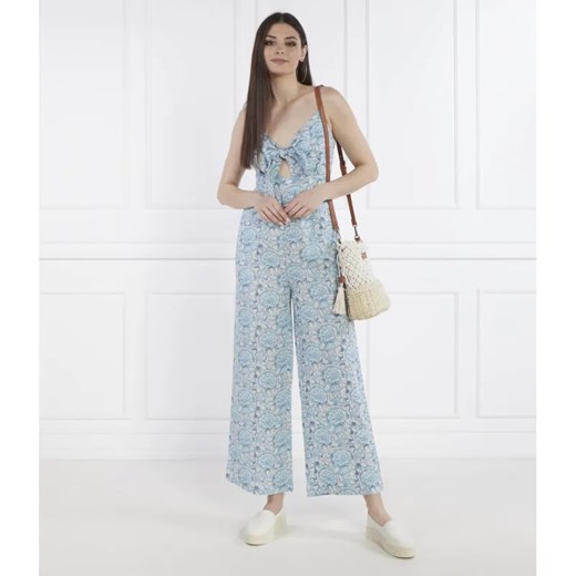 Pepe Jeans London Lniany kombinezon MATILDE | Regular Fit ze sklepu Gomez Fashion Store w kategorii Kombinezony damskie - zdjęcie 184969057