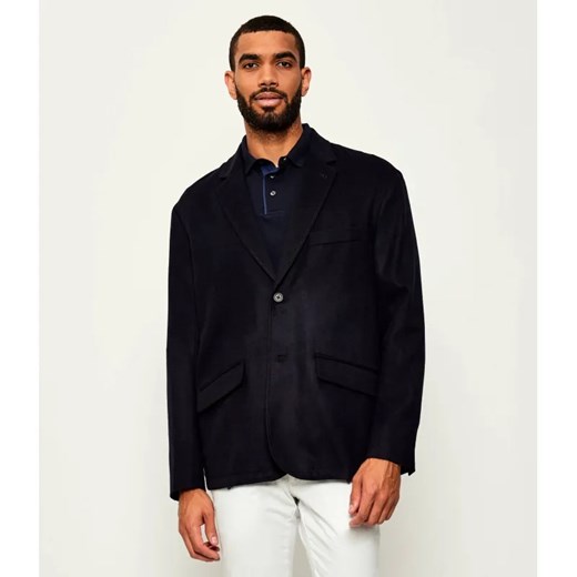 Emporio Armani Wełniana marynarka | Loose fit | z dodatkiem kaszmiru ze sklepu Gomez Fashion Store w kategorii Marynarki męskie - zdjęcie 184969065