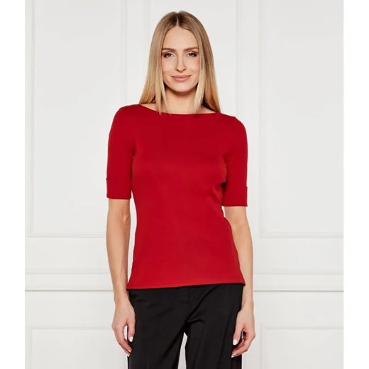LAUREN RALPH LAUREN Bluzka JUDY | Slim Fit ze sklepu Gomez Fashion Store w kategorii Bluzki damskie - zdjęcie 184969078
