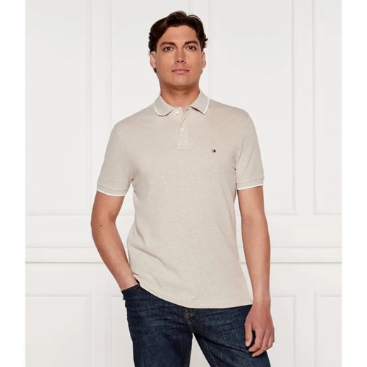 Tommy Hilfiger Polo | Regular Fit | z dodatkiem lnu Tommy Hilfiger XXL okazyjna cena Gomez Fashion Store