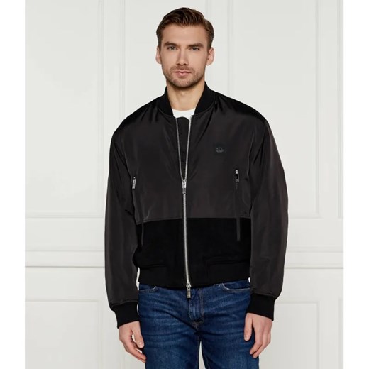 Armani Exchange Kurtka bomber | Regular Fit | z dodatkiem wełny ze sklepu Gomez Fashion Store w kategorii Kurtki męskie - zdjęcie 184969166