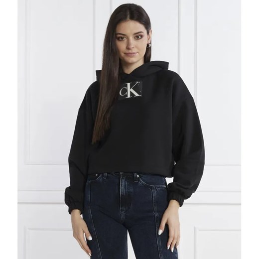 Calvin Klein Jeans Bluza | Cropped Fit ze sklepu Gomez Fashion Store w kategorii Bluzy damskie - zdjęcie 184969225