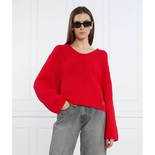 HUGO Sweter Sulla | Regular Fit ze sklepu Gomez Fashion Store w kategorii Swetry damskie - zdjęcie 184969297