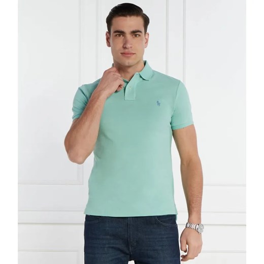 POLO RALPH LAUREN Polo | Slim Fit | pique Polo Ralph Lauren S promocja Gomez Fashion Store