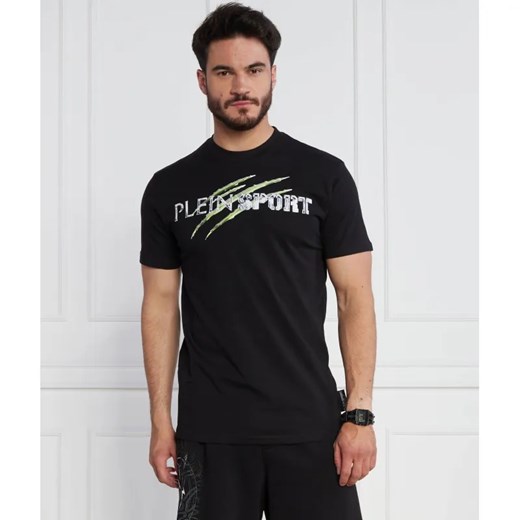 Plein Sport T-shirt | Regular Fit ze sklepu Gomez Fashion Store w kategorii T-shirty męskie - zdjęcie 184969317