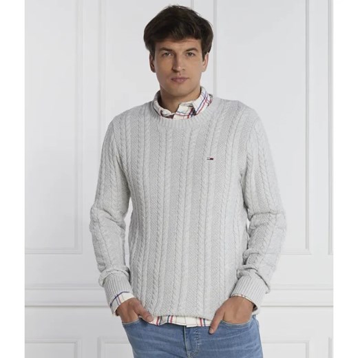 Tommy Jeans Sweter CABLE | Regular Fit ze sklepu Gomez Fashion Store w kategorii Swetry męskie - zdjęcie 184969318