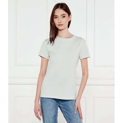 Armani Exchange T-shirt | Regular Fit ze sklepu Gomez Fashion Store w kategorii Bluzki damskie - zdjęcie 184969329