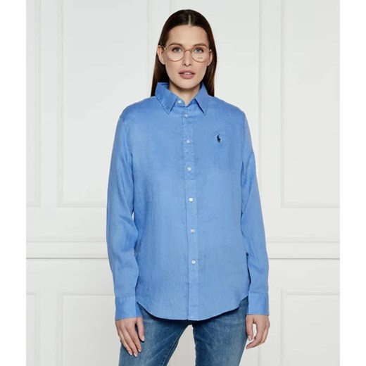 POLO RALPH LAUREN Lniana koszula | Classic fit Polo Ralph Lauren S okazyjna cena Gomez Fashion Store
