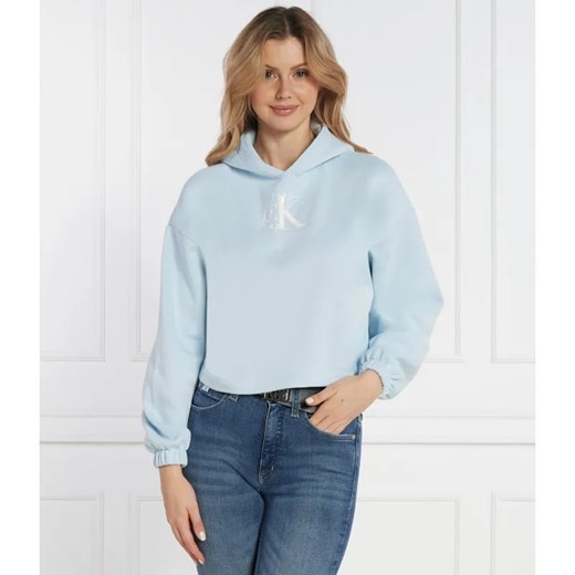 Calvin Klein Jeans Bluza | Cropped Fit ze sklepu Gomez Fashion Store w kategorii Bluzy damskie - zdjęcie 184969359