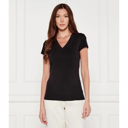Armani Exchange T-shirt | Slim Fit ze sklepu Gomez Fashion Store w kategorii Bluzki damskie - zdjęcie 184969438