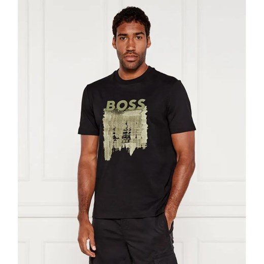 BOSS BLACK T-shirt C-Thompson 214 | Regular Fit ze sklepu Gomez Fashion Store w kategorii T-shirty męskie - zdjęcie 184969439