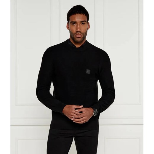 BOSS ORANGE Sweter Anion_S | Regular Fit | z dodatkiem kaszmiru ze sklepu Gomez Fashion Store w kategorii Swetry męskie - zdjęcie 184969465