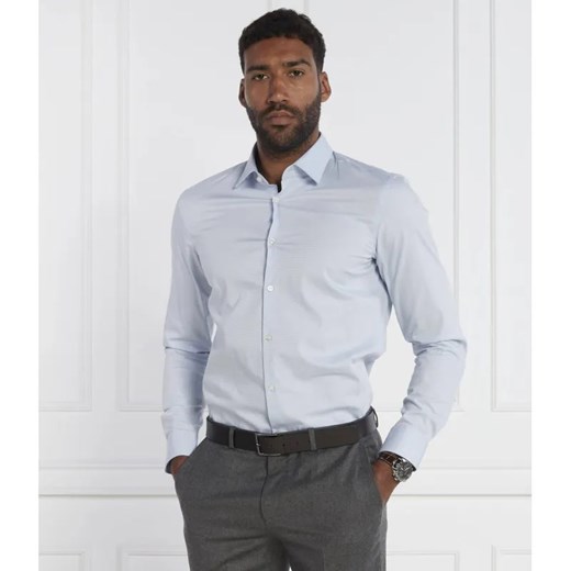 HUGO Koszula Kenno | Slim Fit | stretch ze sklepu Gomez Fashion Store w kategorii Koszule męskie - zdjęcie 184969486