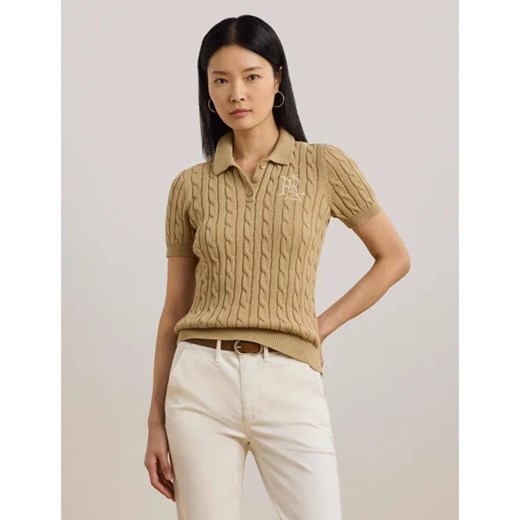 LAUREN RALPH LAUREN Polo NATRISSA | Slim Fit ze sklepu Gomez Fashion Store w kategorii Bluzki damskie - zdjęcie 184969506