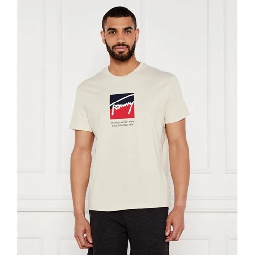 Tommy Jeans T-shirt | Regular Fit ze sklepu Gomez Fashion Store w kategorii T-shirty męskie - zdjęcie 184969587