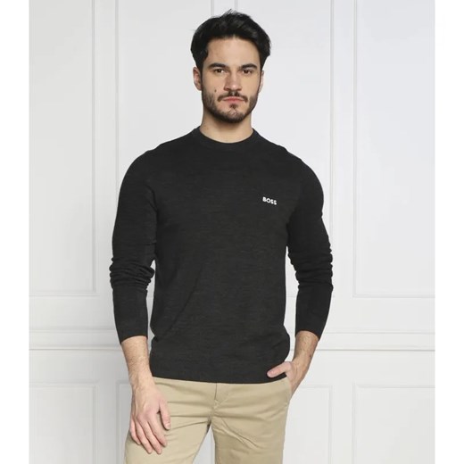 BOSS GREEN Wełniany sweter Romar | Regular Fit ze sklepu Gomez Fashion Store w kategorii Swetry męskie - zdjęcie 184969588