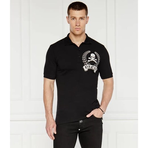 Philipp Plein Polo | Regular Fit ze sklepu Gomez Fashion Store w kategorii T-shirty męskie - zdjęcie 184969648
