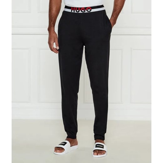 Hugo Bodywear Spodnie od piżamy Amsterdam | Regular Fit ze sklepu Gomez Fashion Store w kategorii Piżamy męskie - zdjęcie 184969708