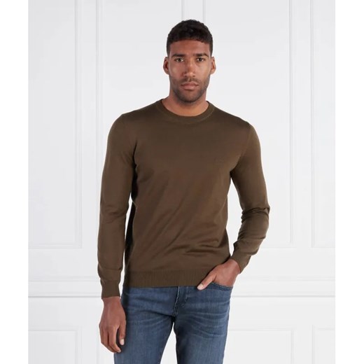 BOSS BLACK Wełniany Sweter Botto-L | Regular Fit ze sklepu Gomez Fashion Store w kategorii Swetry męskie - zdjęcie 184969827
