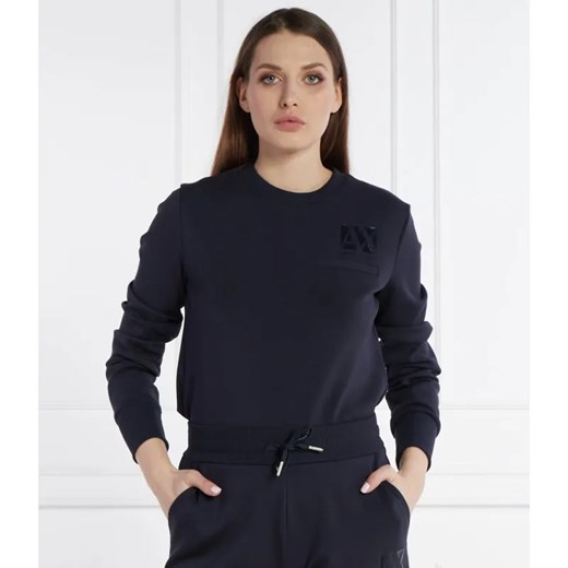 Armani Exchange Bluza | Regular Fit ze sklepu Gomez Fashion Store w kategorii Bluzy damskie - zdjęcie 184969856
