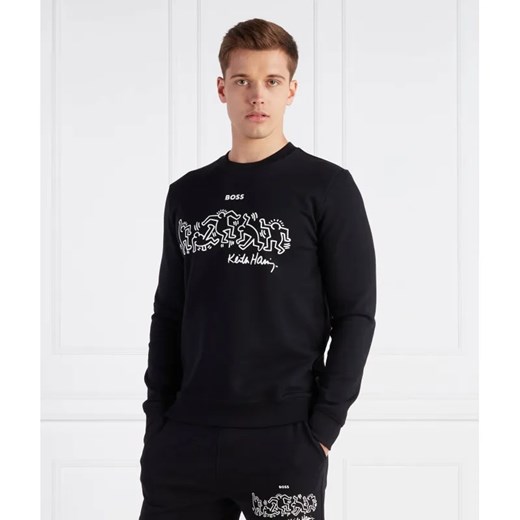 BOSS BLACK Bluza W Haring | Regular Fit ze sklepu Gomez Fashion Store w kategorii Bluzy męskie - zdjęcie 184969878