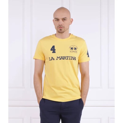 La Martina T-shirt | Regular Fit ze sklepu Gomez Fashion Store w kategorii T-shirty męskie - zdjęcie 184970119