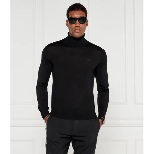 Dsquared2 Wełniany golf | Regular Fit ze sklepu Gomez Fashion Store w kategorii Swetry męskie - zdjęcie 184970127