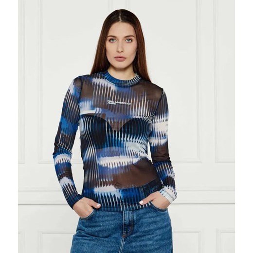 Karl Lagerfeld Jeans Półgolf | Slim Fit ze sklepu Gomez Fashion Store w kategorii Bluzki damskie - zdjęcie 184970136