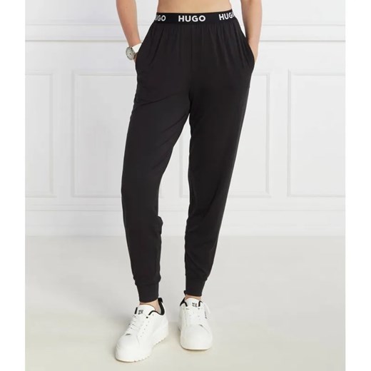 Hugo Bodywear Spodnie od piżamy | Regular Fit ze sklepu Gomez Fashion Store w kategorii Piżamy damskie - zdjęcie 184970206