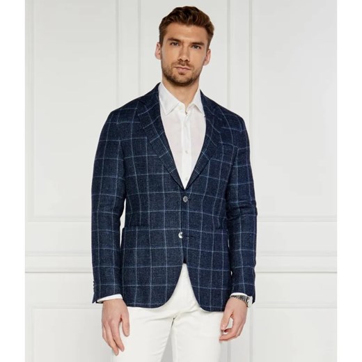 Oscar Jacobson Marynarka Ferry | Regular Fit | z dodatkiem lnu ze sklepu Gomez Fashion Store w kategorii Marynarki męskie - zdjęcie 184970209