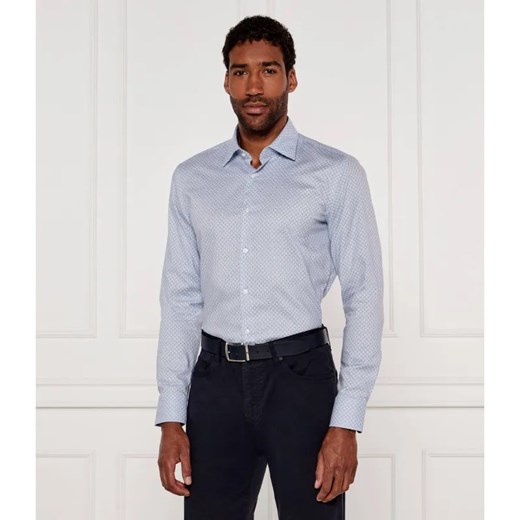 BOSS BLACK Koszula Koszula H-HANK-kent-C1-214 | Slim Fit | stretch ze sklepu Gomez Fashion Store w kategorii Koszule męskie - zdjęcie 184970217