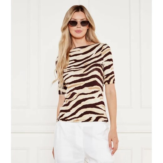 LAUREN RALPH LAUREN Bluzka JUDY | Slim Fit ze sklepu Gomez Fashion Store w kategorii Bluzki damskie - zdjęcie 184970275