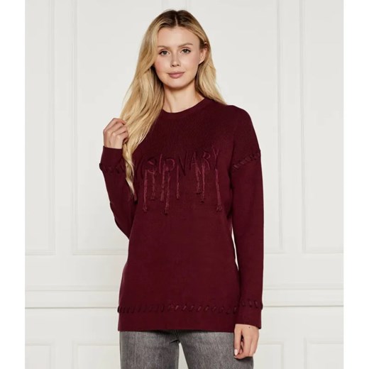 Patrizia Pepe Sweter | Regular Fit ze sklepu Gomez Fashion Store w kategorii Swetry damskie - zdjęcie 184970307