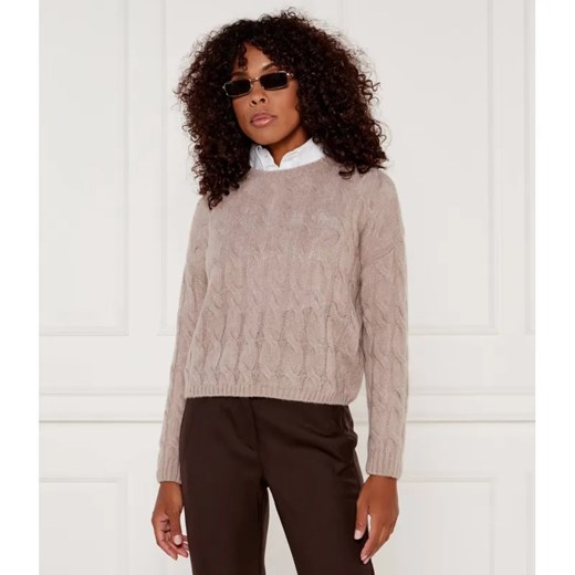 Marella SPORT Wełniany sweter Clarino1 | Regular Fit ze sklepu Gomez Fashion Store w kategorii Swetry damskie - zdjęcie 184970407