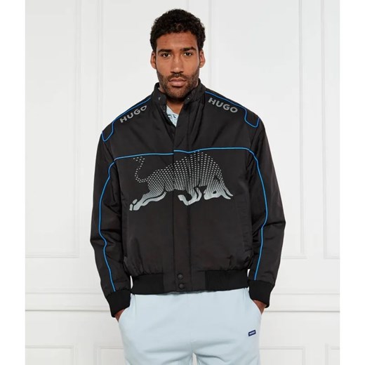 HUGO Kurtka bomber RB| HUGO x Racing Bulls | Regular Fit ze sklepu Gomez Fashion Store w kategorii Kurtki męskie - zdjęcie 184970429