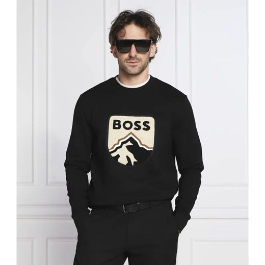 BOSS BLACK Bluza Stadler | Regular Fit ze sklepu Gomez Fashion Store w kategorii Bluzy męskie - zdjęcie 184970495