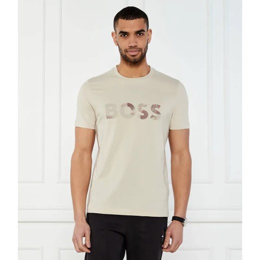 BOSS GREEN T-shirt Glamping | Regular Fit ze sklepu Gomez Fashion Store w kategorii T-shirty męskie - zdjęcie 184970527