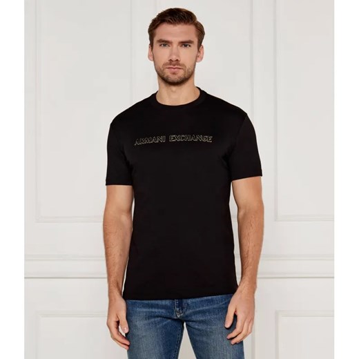 Armani Exchange T-shirt | Regular Fit ze sklepu Gomez Fashion Store w kategorii T-shirty męskie - zdjęcie 184970596