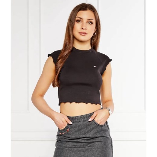 Tommy Jeans Top | Cropped Fit ze sklepu Gomez Fashion Store w kategorii Bluzki damskie - zdjęcie 184970629