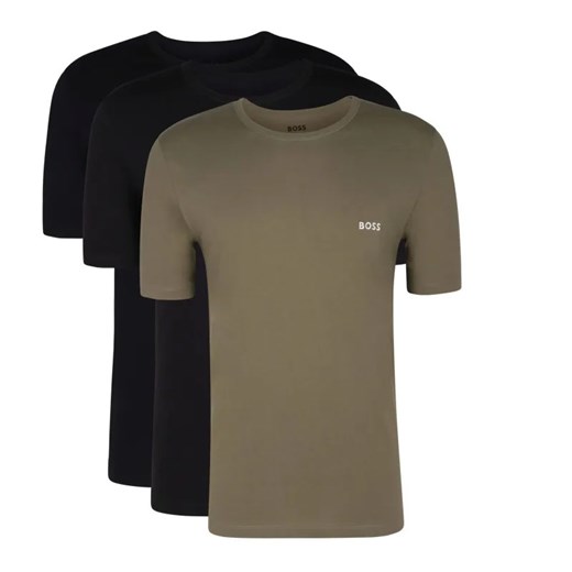 BOSS BLACK T-shirt 3-pack RN Classic | Regular Fit ze sklepu Gomez Fashion Store w kategorii T-shirty męskie - zdjęcie 184970639
