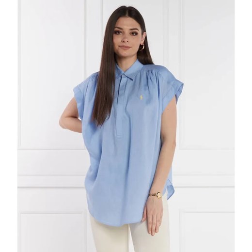 POLO RALPH LAUREN Lniana koszula | Relaxed fit ze sklepu Gomez Fashion Store w kategorii Koszule damskie - zdjęcie 184970676