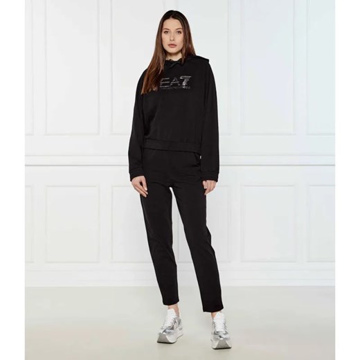 EA7 Dres | Regular Fit ze sklepu Gomez Fashion Store w kategorii Spodnie damskie - zdjęcie 184970737