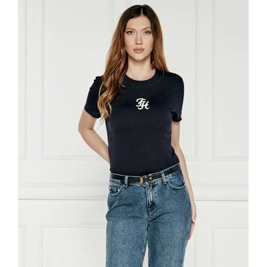 Tommy Hilfiger T-shirt | Slim Fit ze sklepu Gomez Fashion Store w kategorii Bluzki damskie - zdjęcie 184970768