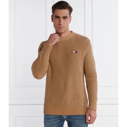 Tommy Jeans Sweter TONAL XS BADGE | Regular Fit ze sklepu Gomez Fashion Store w kategorii Swetry męskie - zdjęcie 184970805