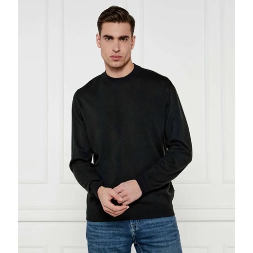 Armani Exchange Sweter | Regular Fit | z dodatkiem wełny ze sklepu Gomez Fashion Store w kategorii Swetry męskie - zdjęcie 184970868