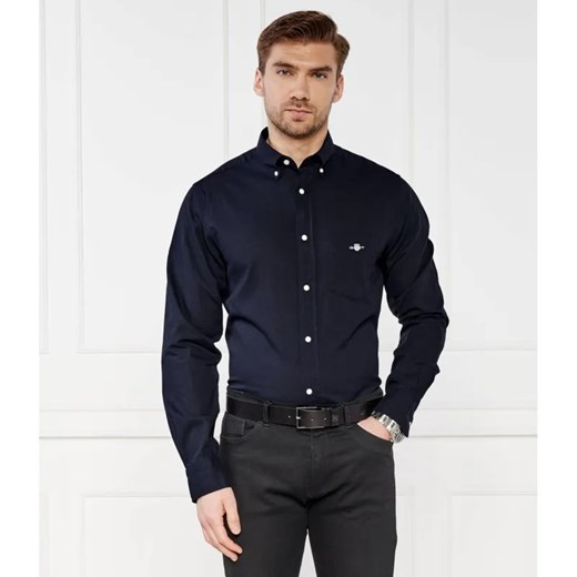 Gant Koszula | Regular Fit | z dodatkiem lnu ze sklepu Gomez Fashion Store w kategorii Koszule męskie - zdjęcie 184970876
